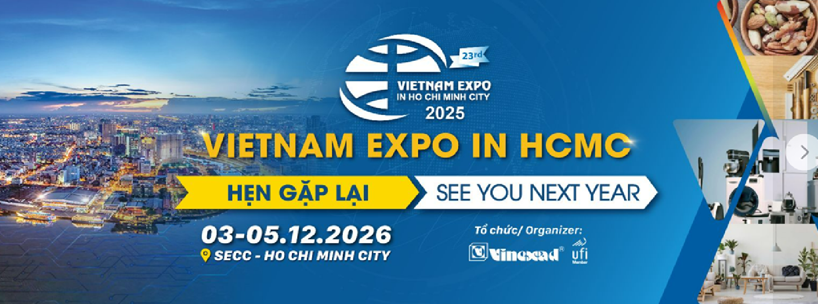 Hội chợ Thương mại Quốc tế Việt Nam tại TP. Hồ Chí Minh